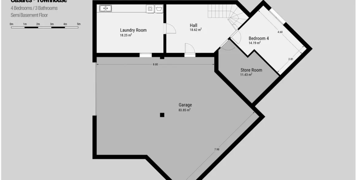 Sale of detached villa in Casares Playa 45