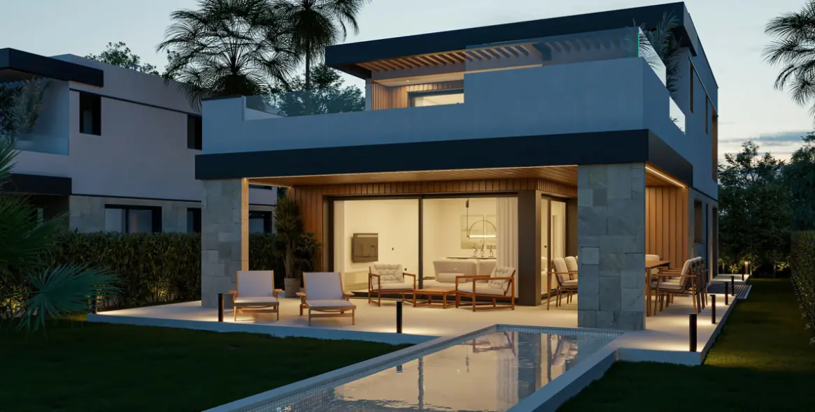 Продажа  отдельно стоящей виллы в New Golden Mile 8