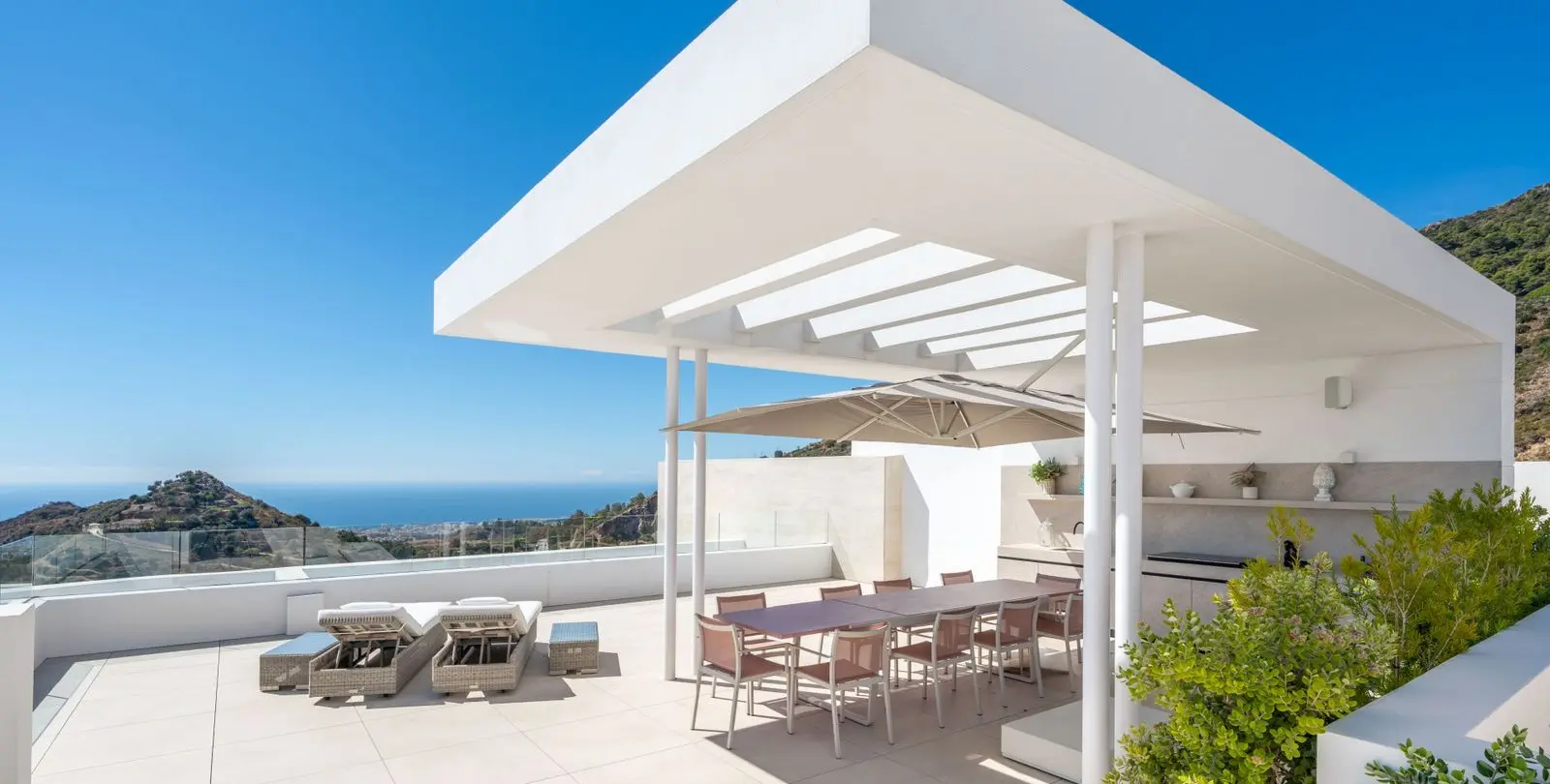 Sale of penthouse in Ojén 2