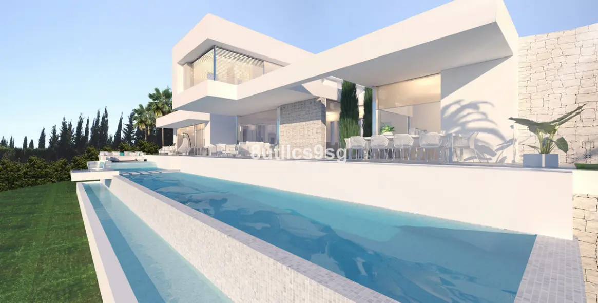 Продажа  отдельно стоящей виллы в Benahavís (район Los Flamingos) 3