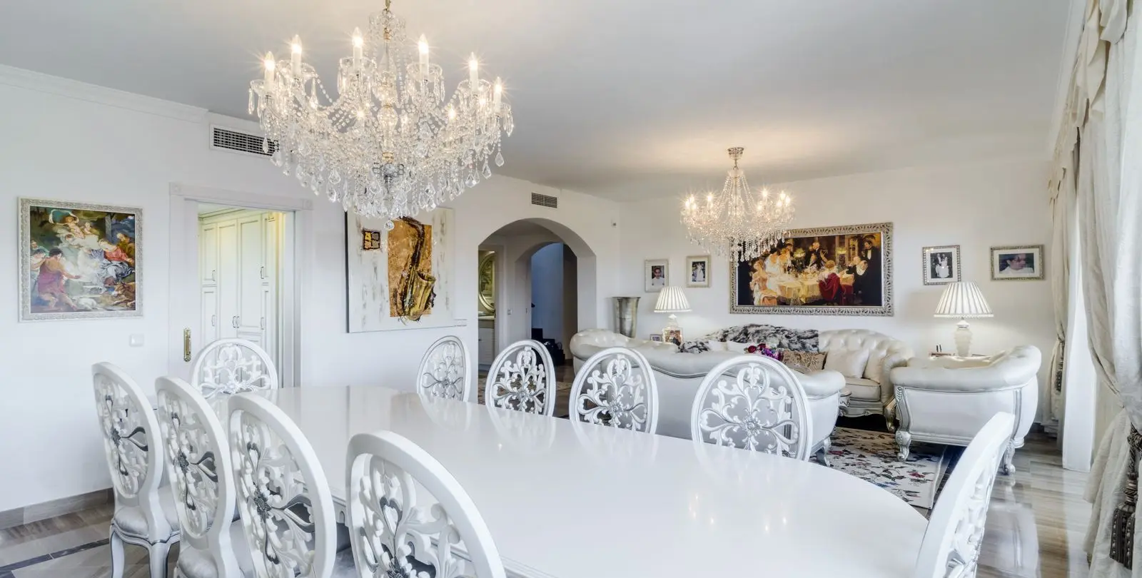 Продажа двухуровневого пентхауса в Bahía de Marbella 17