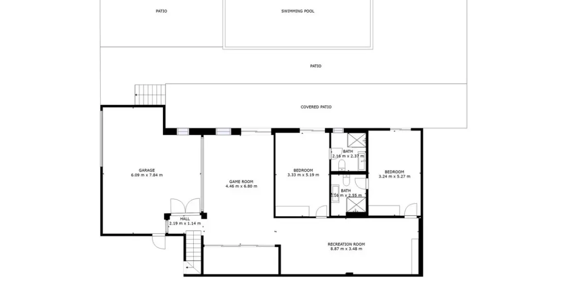 Venta de villa independiente en Los Flamingos 122
