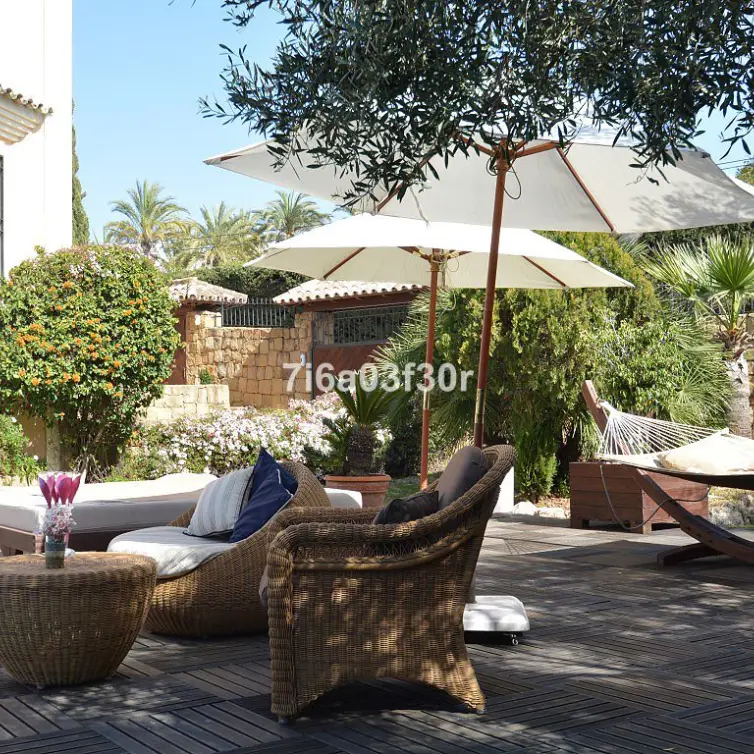 Short-term rent of detached villa in Nueva Andalucía