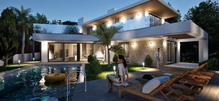 Продажа  отдельно стоящей виллы в Cabopino 1