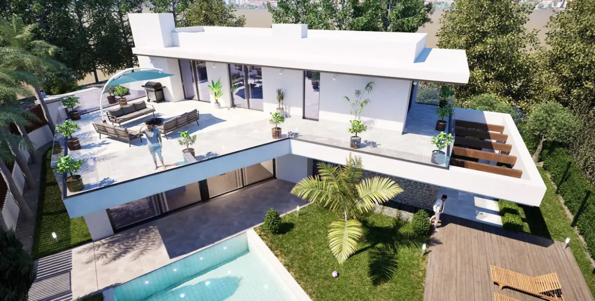 Продажа  отдельно стоящей виллы в Cabopino 4