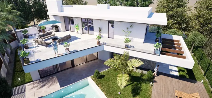 Продажа  отдельно стоящей виллы в Cabopino 3