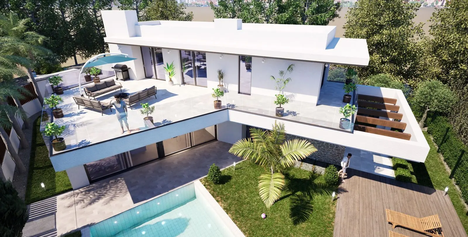 Venta de villa independiente en Cabopino 4