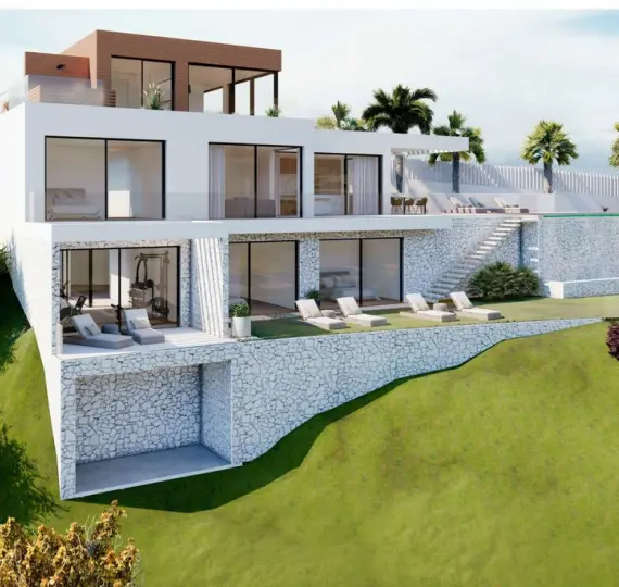 Продажа  отдельно стоящей виллы в Artola