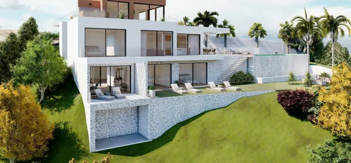 Sale of detached villa in Artola 1