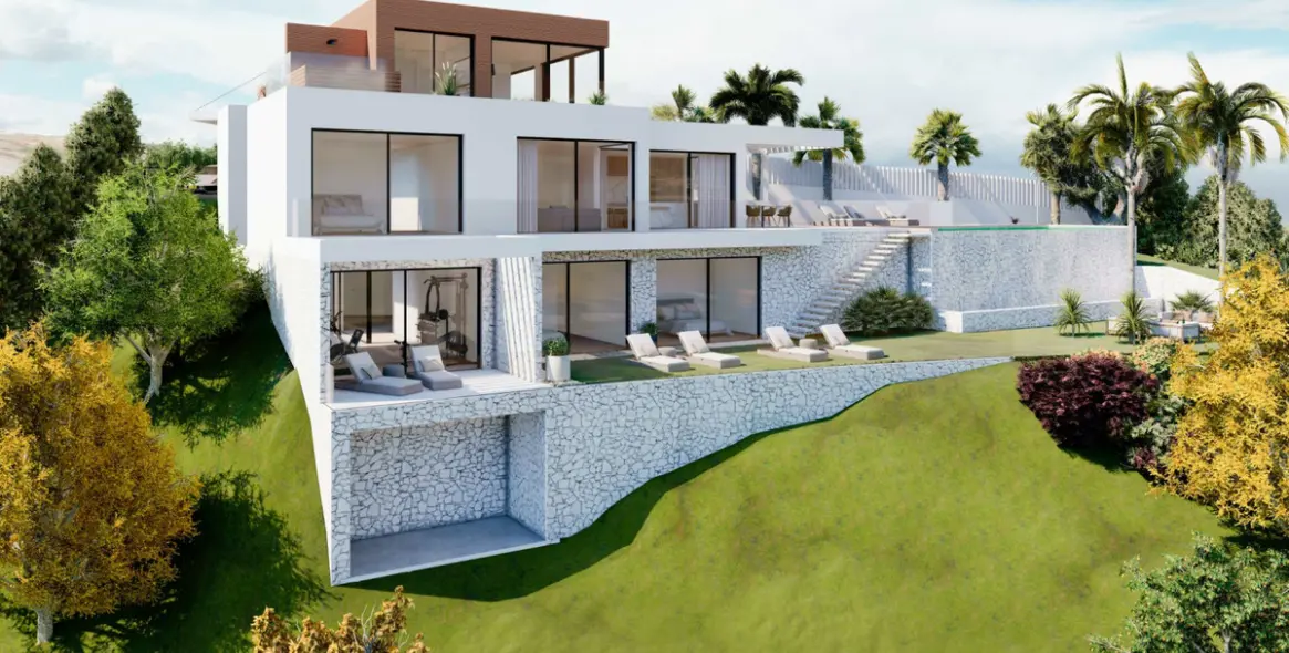 Продажа  отдельно стоящей виллы в Artola 14