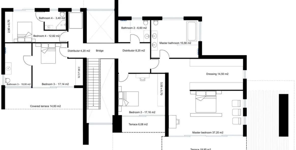 Venta de villa independiente en Benahavís 16