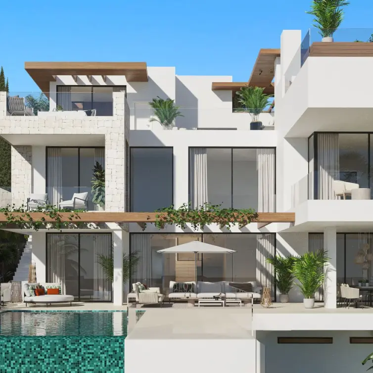 Venta de villa independiente en Estepona