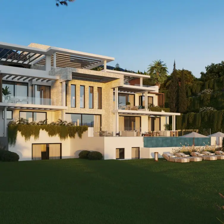 Venta de villa independiente en Estepona