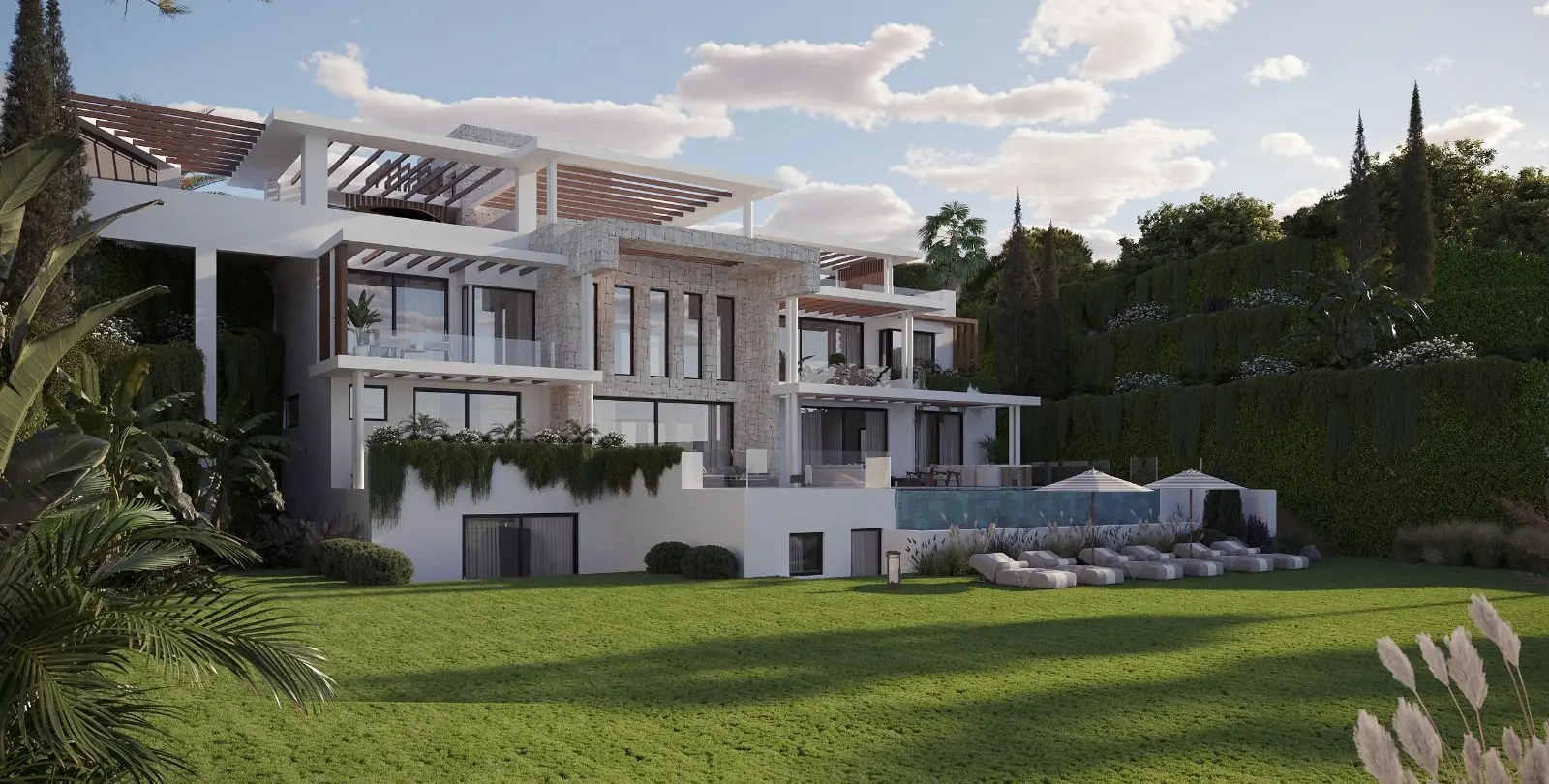 Продажа  отдельно стоящей виллы в Estepona 24