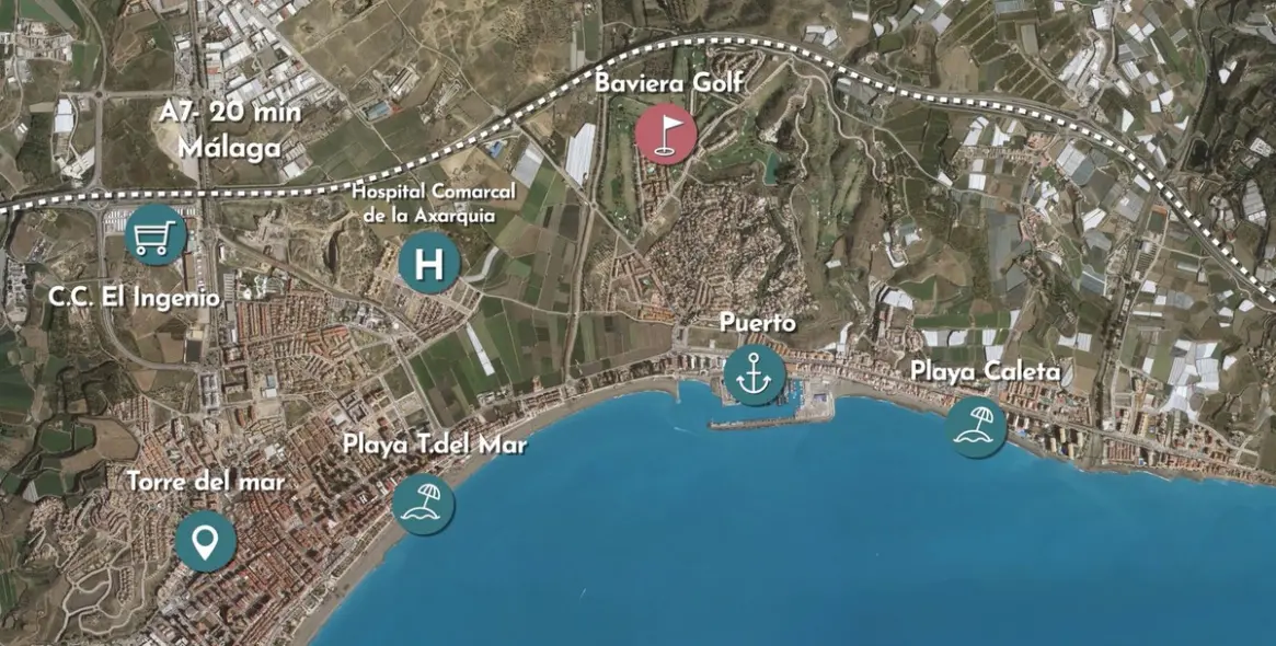 Sale of commercial plot in Caleta de Vélez 4