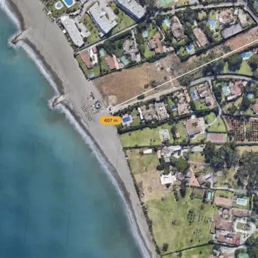 Sale of residential plot in Guadalmina Baja