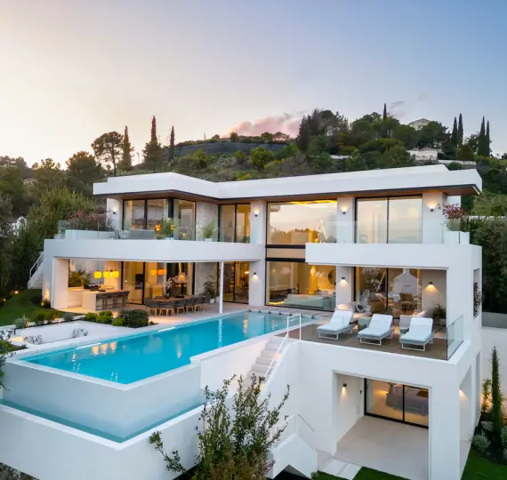 Venta de villa independiente en Benahavís