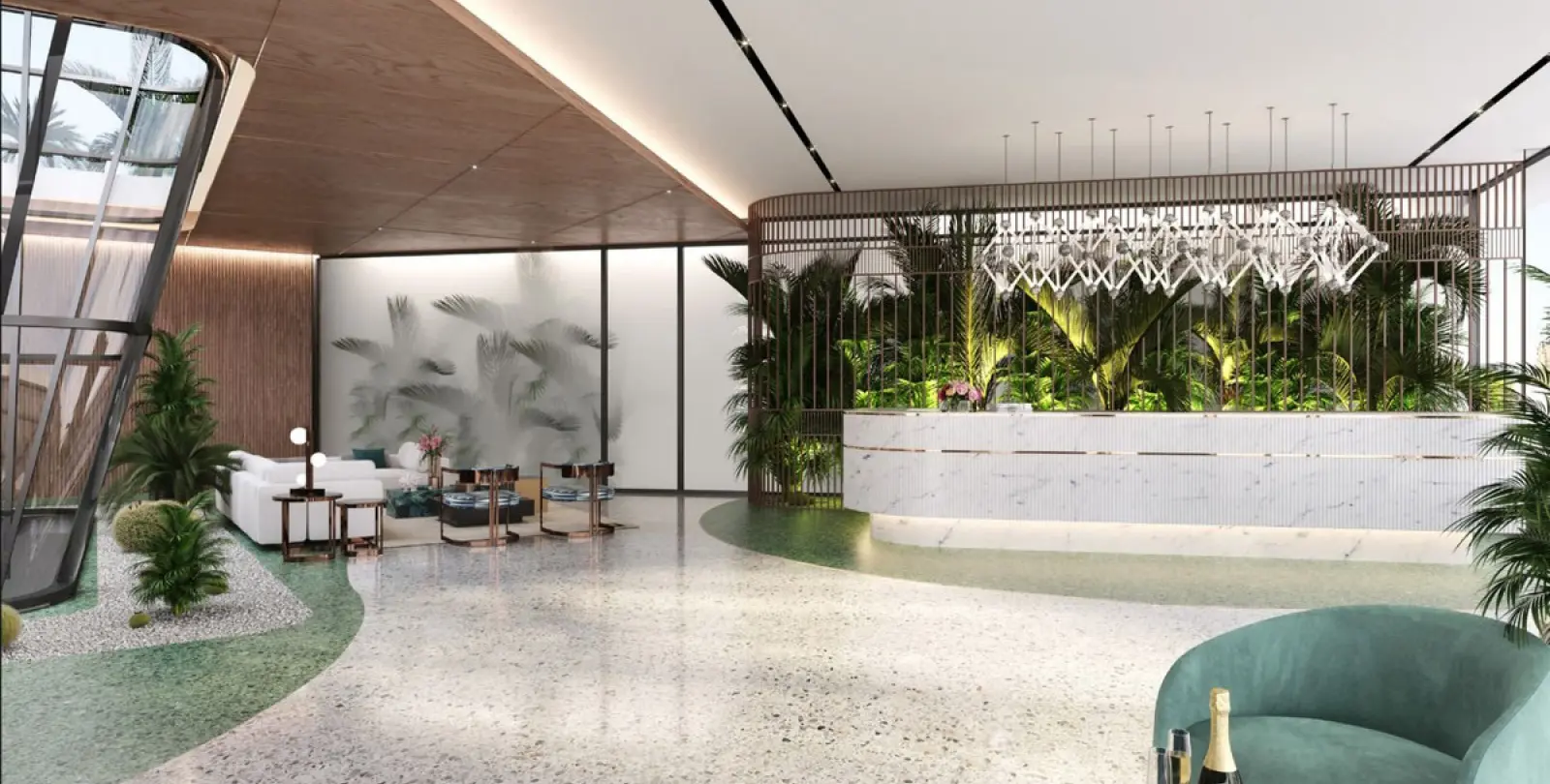 Short-term rent of ground floor apartment in The Golden Mile 29