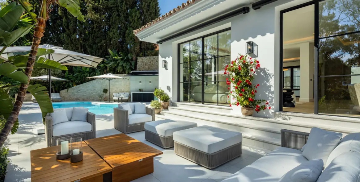 Venta de villa independiente en Benahavís 10