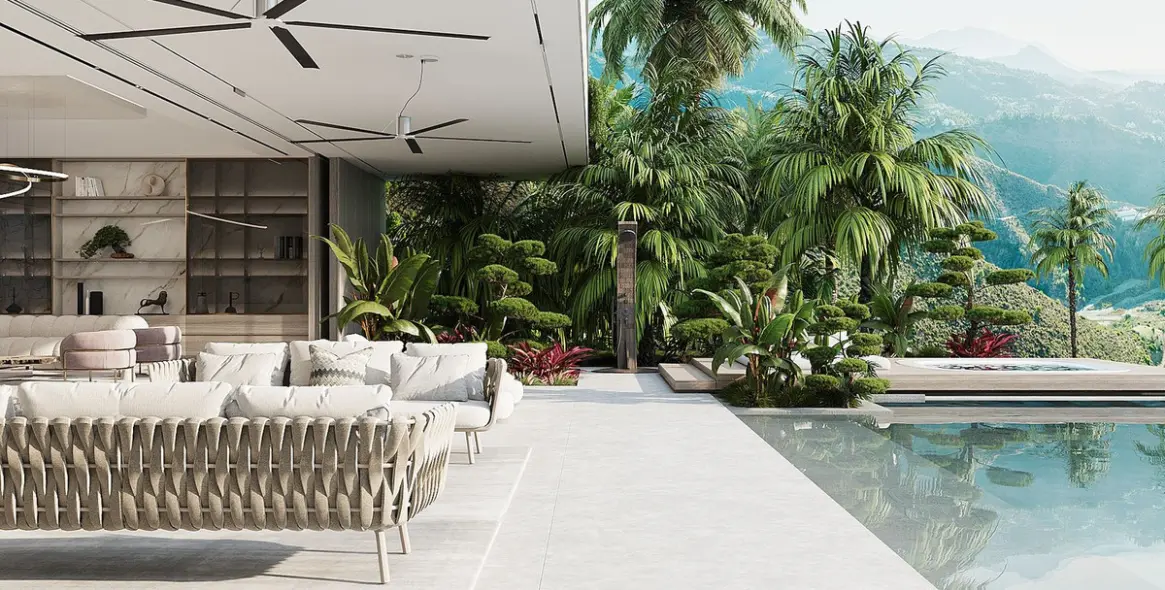 Продажа  отдельно стоящей виллы в Benahavís (район La Quinta) 2