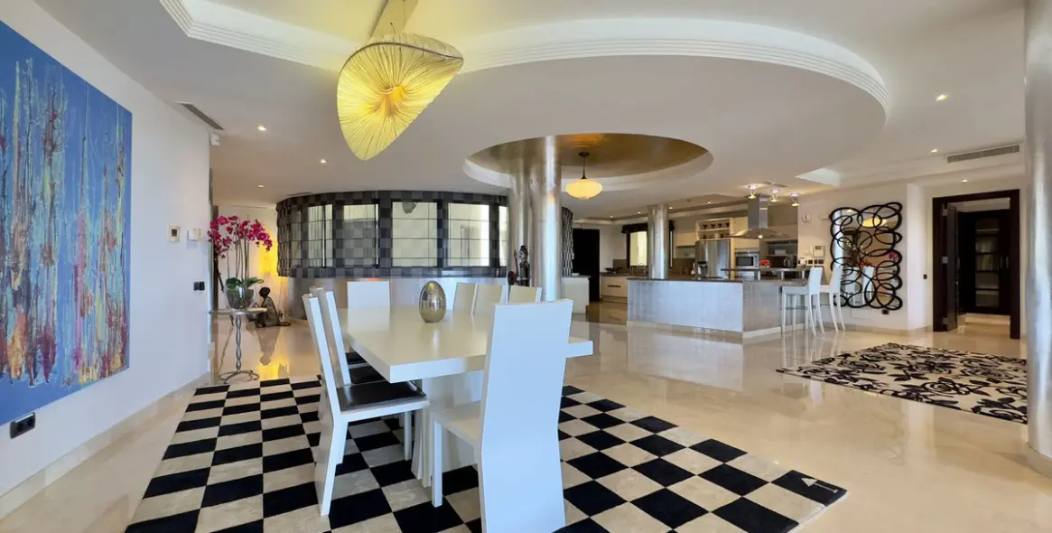 Short-term rent of middle floor apartment in Puerto Banús 10