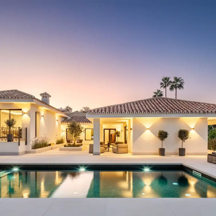 Sale of detached villa in Nueva Andalucía