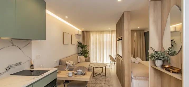 Short-term rent of middle floor apartment in Marbella 3