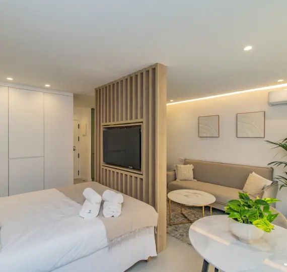 Short-term rent of middle floor apartment in Marbella