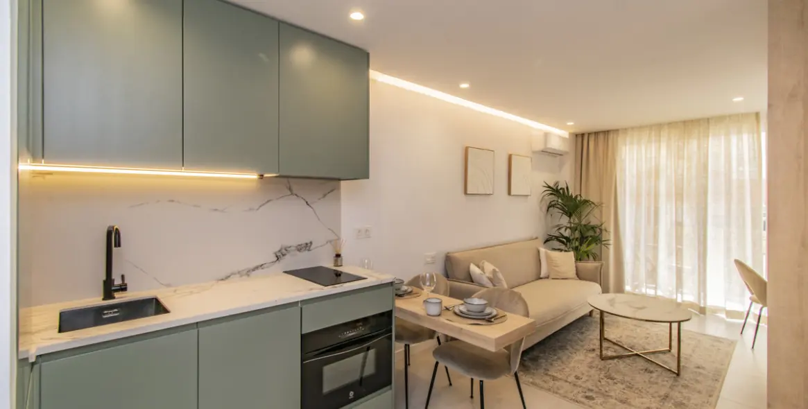 Short-term rent of middle floor apartment in Marbella 7