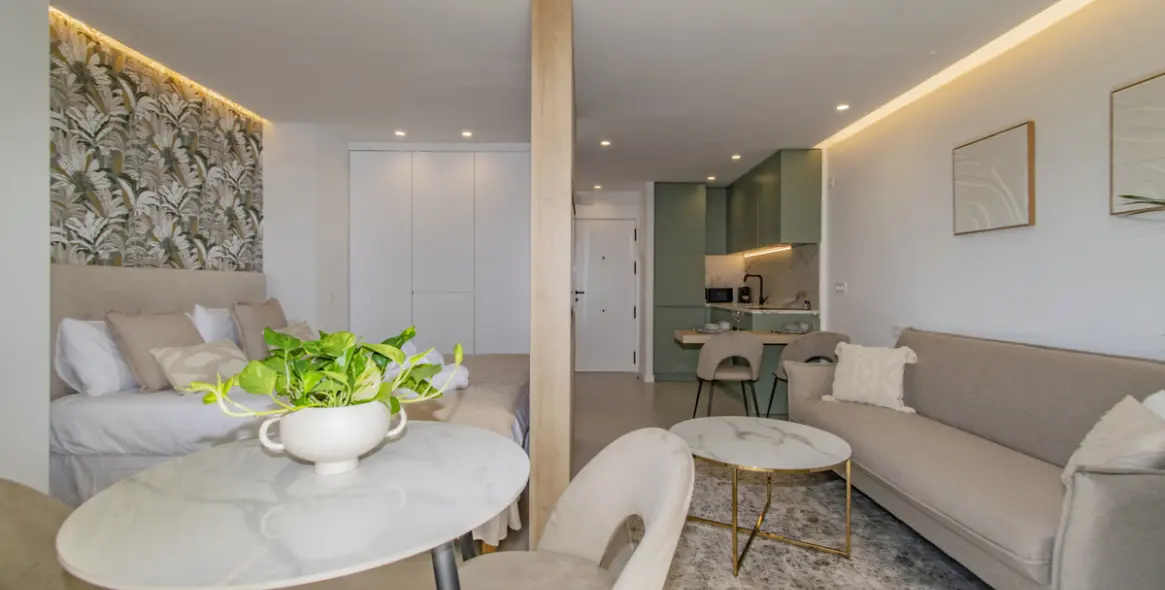 Short-term rent of middle floor apartment in Marbella 14