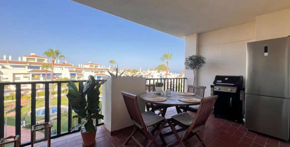 Short-term rent of middle floor apartment in Nueva Andalucía 1