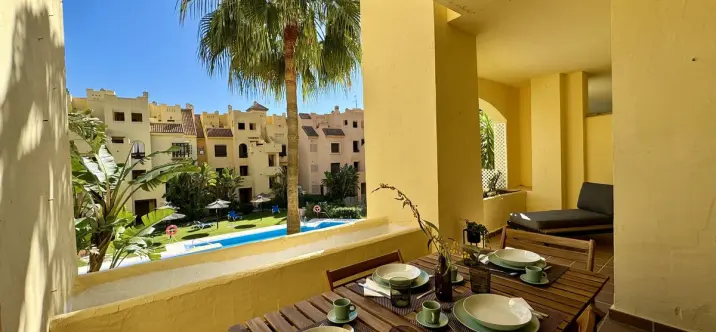 Short-term rent of ground floor apartment in La Duquesa 1