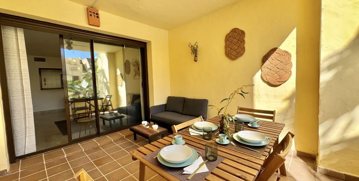 Short-term rent of ground floor apartment in La Duquesa 6