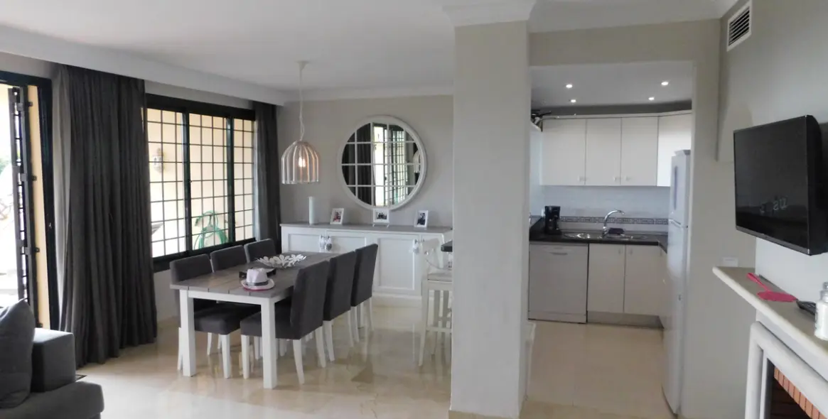 Краткосрочная аренда апартаментов на первом этаже в Elviria 25