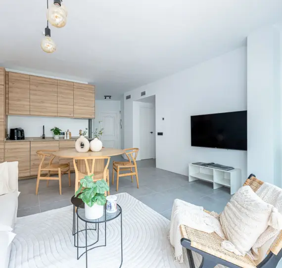 Short-term rent of middle floor apartment in Nueva Andalucía