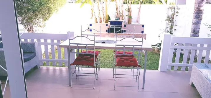 Short-term rent of ground floor apartment in Benavista 4