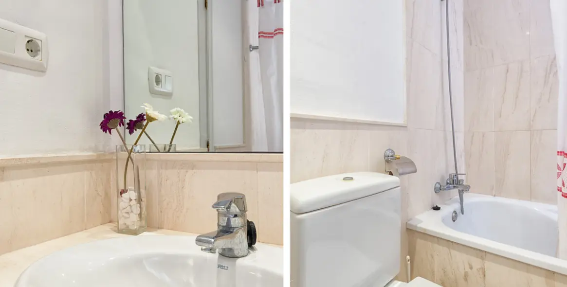 Краткосрочная аренда апартаментов на среднем этаже в Calahonda 9