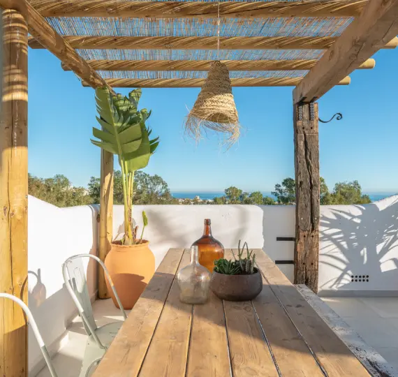 Alquiler a corto plazo de ático en Calahonda