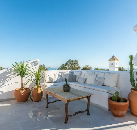 Alquiler a corto plazo de ático en Calahonda