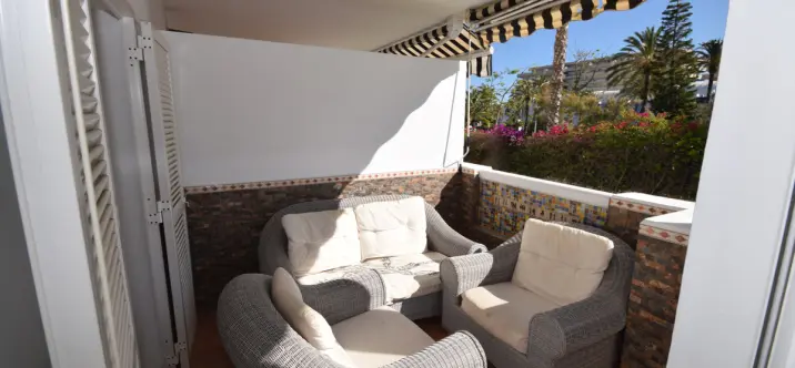 Short-term rent of ground floor apartment in Puerto Banús 2