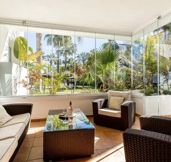 Short-term rent of ground floor apartment in Costalita