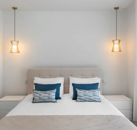 Short-term rent of middle floor apartment in Cancelada