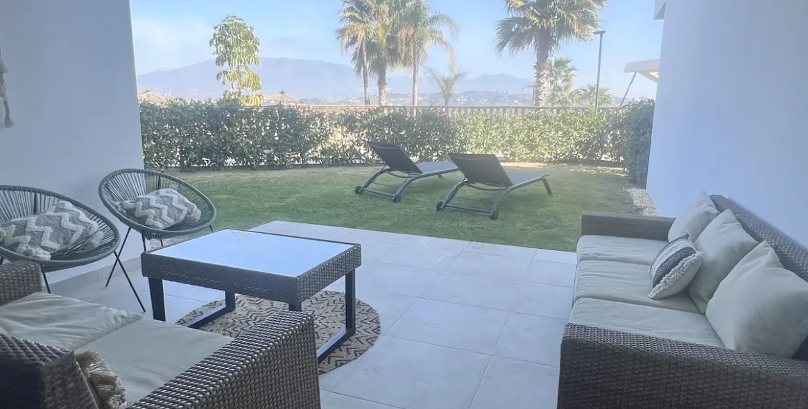 Alquiler a corto plazo de apartamento en planta baja en La Cala de Mijas 4