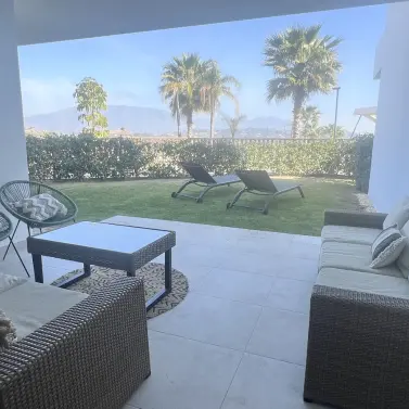 Alquiler a corto plazo de apartamento en planta baja en La Cala de Mijas