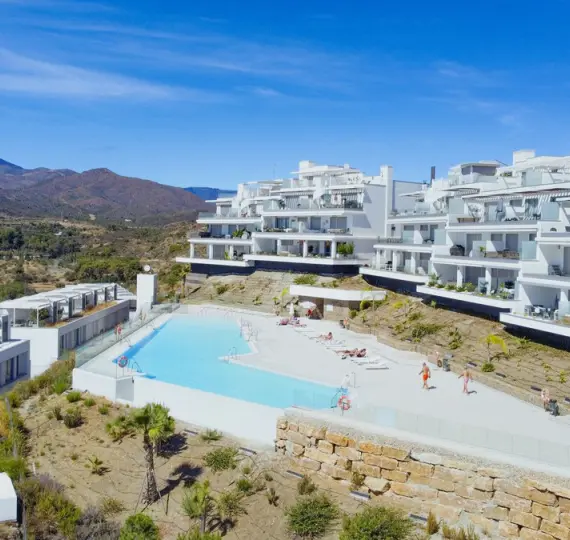 Short-term rent of middle floor apartment in Cancelada