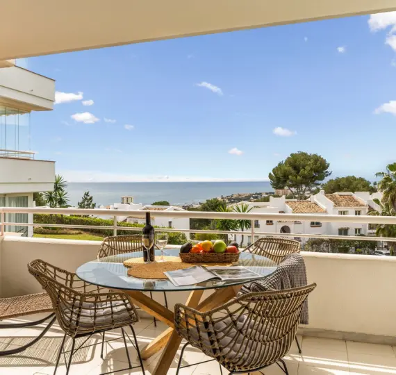 Short-term rent of middle floor apartment in Riviera del Sol