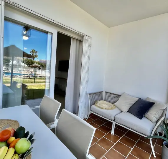 Short-term rent of ground floor apartment in Riviera del Sol