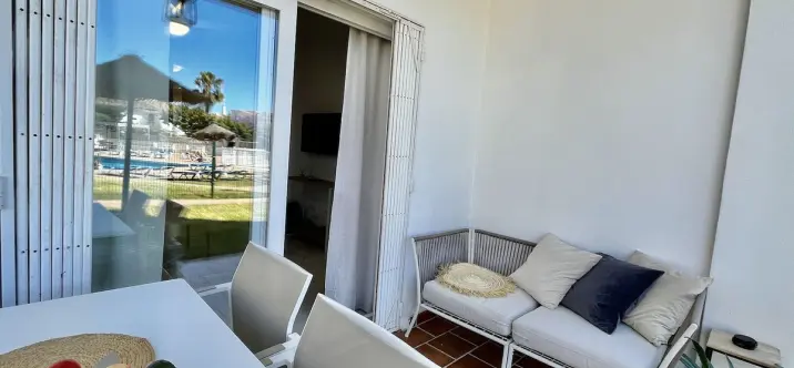 Short-term rent of ground floor apartment in Riviera del Sol 2