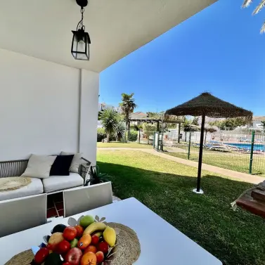 Short-term rent of ground floor apartment in Riviera del Sol