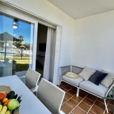 Short-term rent of ground floor apartment in Riviera del Sol